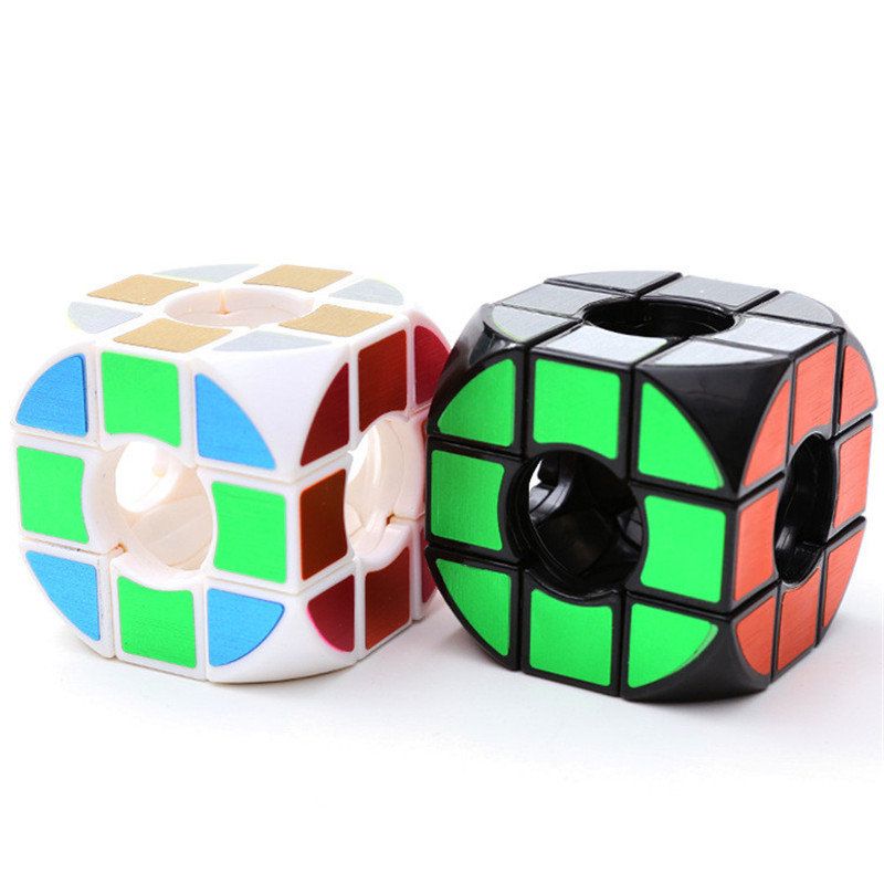 Square Arc Hollow Three - Bestill Kube Angst Stress Relief Fidget Toys Fokus Voksne Oppmerksomhetsleker