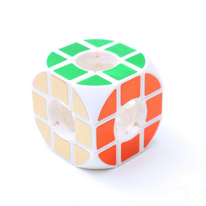 Square Arc Hollow Three - Bestill Kube Angst Stress Relief Fidget Toys Fokus Voksne Oppmerksomhetsleker