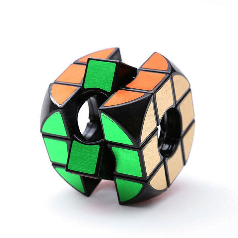 Square Arc Hollow Three - Bestill Kube Angst Stress Relief Fidget Toys Fokus Voksne Oppmerksomhetsleker