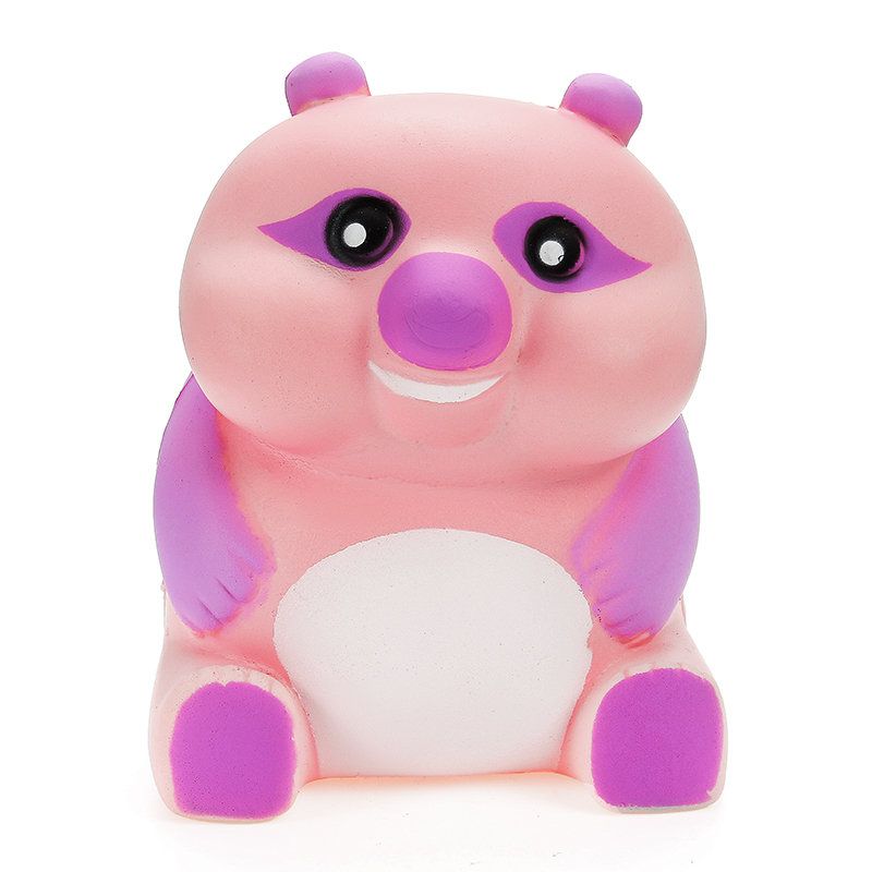 Squishy Bear 10 cm Sakte Stigende Dyr Tegneseriesamling Gavedekor Mykklemmeleke