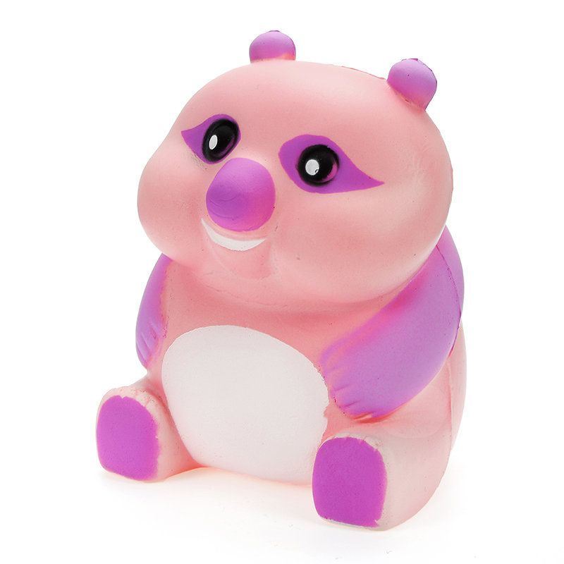 Squishy Bear 10 cm Sakte Stigende Dyr Tegneseriesamling Gavedekor Mykklemmeleke