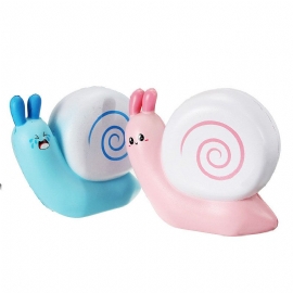 Squishy Snail Rosa Blå Jumo 12 cm Sakte Stigende Med Emballasjesamling Gavedekor Leketøy