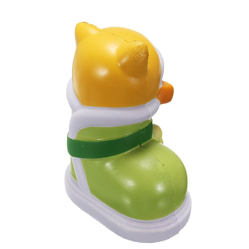 Squishyshop Valp I Støvler Jumbo Hundesko Squishy Slow Rising Med Emballasje Collection Gavedekor