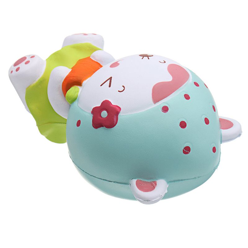 Strawberry Girl Squishy Slow Rising Med Emballasje Collection Gave Myk Leketøy