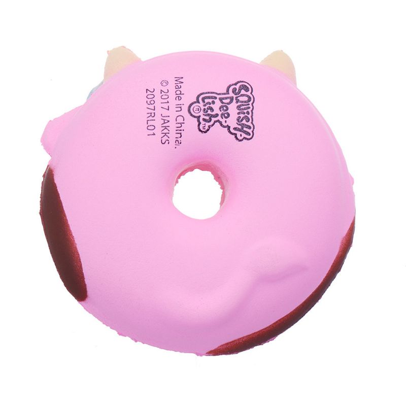 Tegneserie Cow Donut Cake Squishy Slow Rising Collection Gave Myk Leketøy Med Emballasje