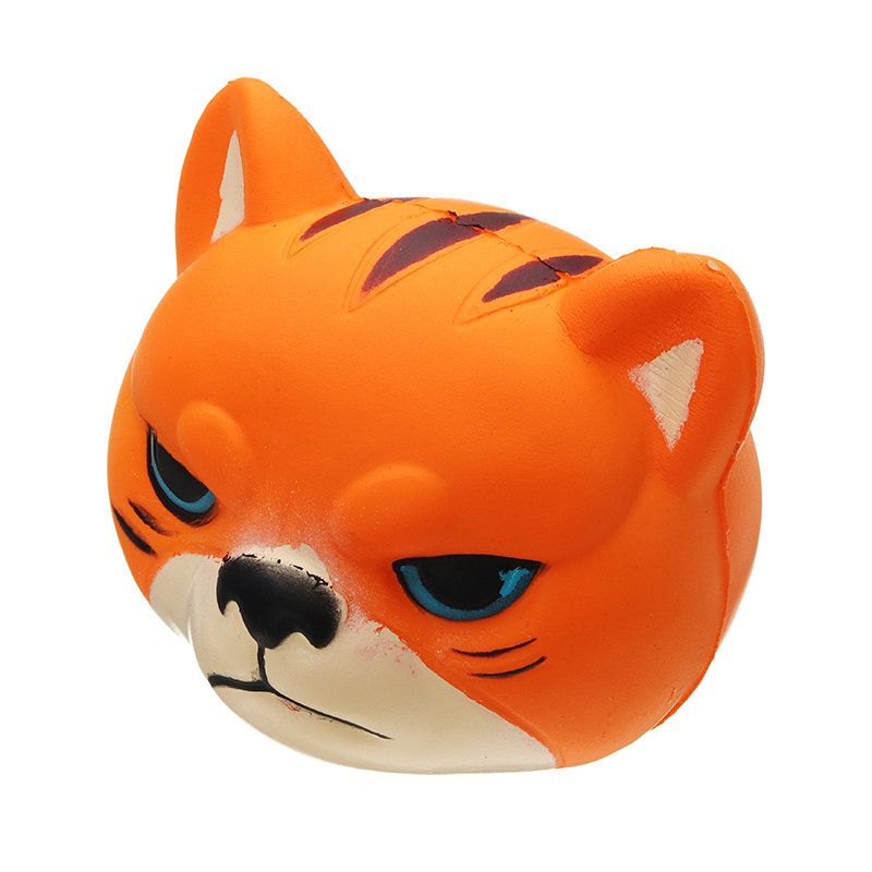 Tiger Squishy Slow Rising Med Emballasje Collection Gave Myk Leketøy