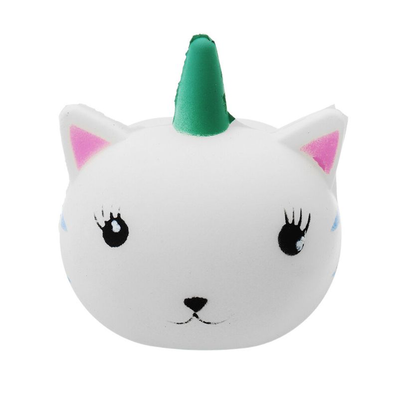 Unicorn Cat Squishy Slow Rising Collection Gavedekor Myk Leketøy