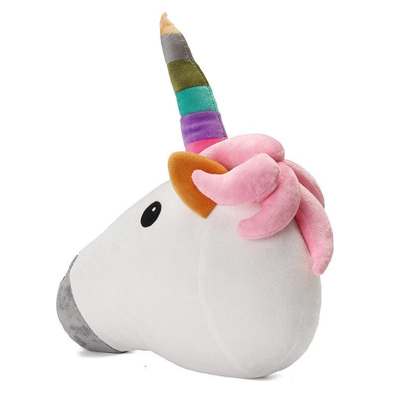 Unicorn Emoji Putepute Rainbow Pink Poop Emoticon Pute 32cm