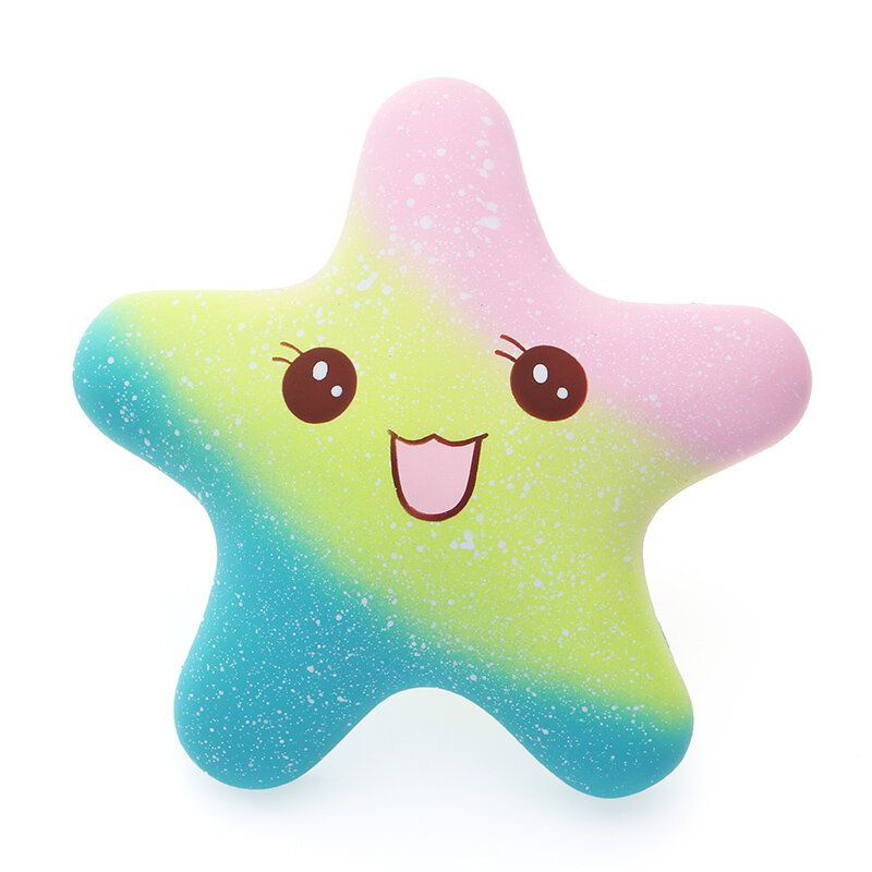 Vlampo Squishy Starfish 14 cm Søt Sakte Stigende Original Emballasjesamling Gavedekor Leketøy