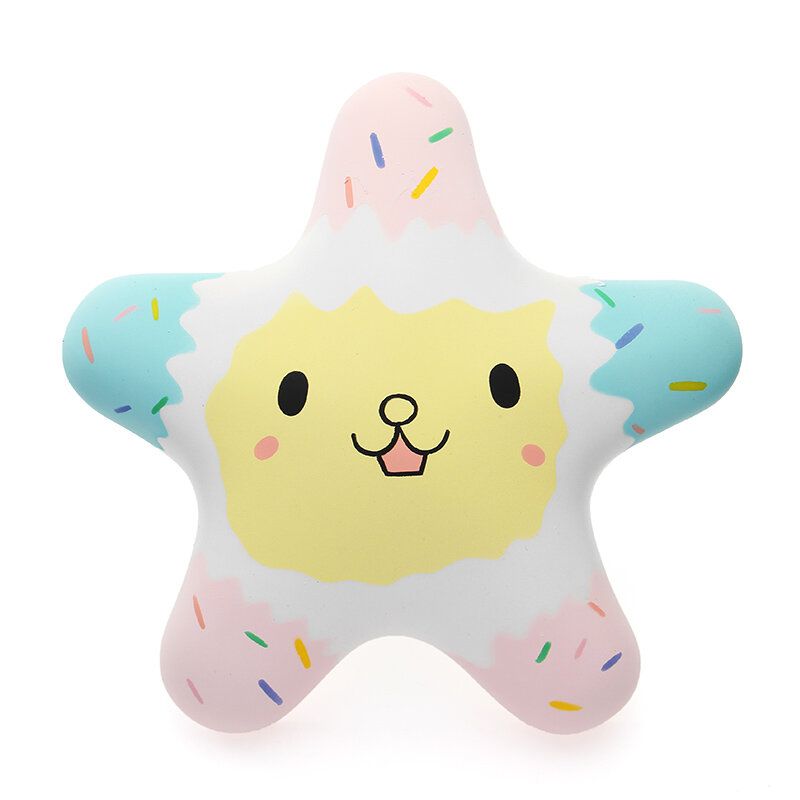 Vlampo Squishy Starfish 14 cm Søt Sakte Stigende Original Emballasjesamling Gavedekor Leketøy