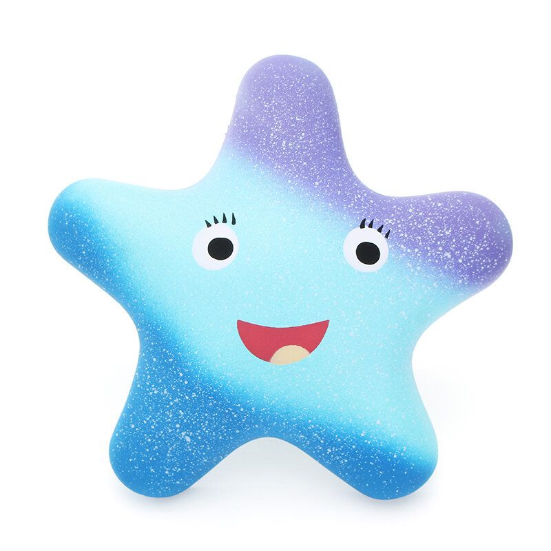 Vlampo Squishy Starfish 14 cm Søt Sakte Stigende Original Emballasjesamling Gavedekor Leketøy