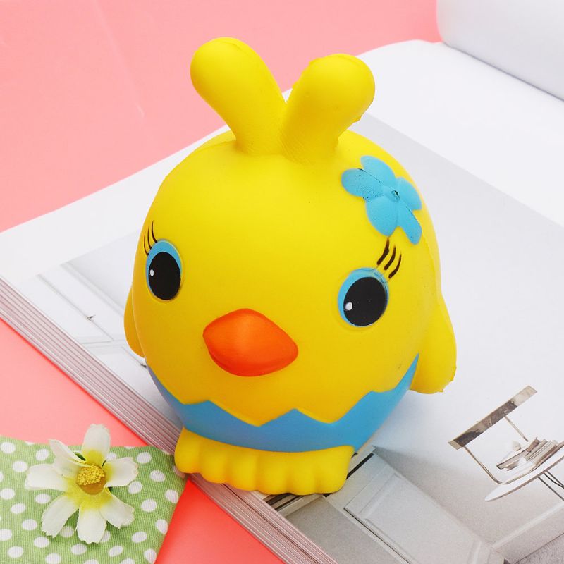 Yellow Chick Squishy Sakte Stigende Duftende Leketøy Gavesamling