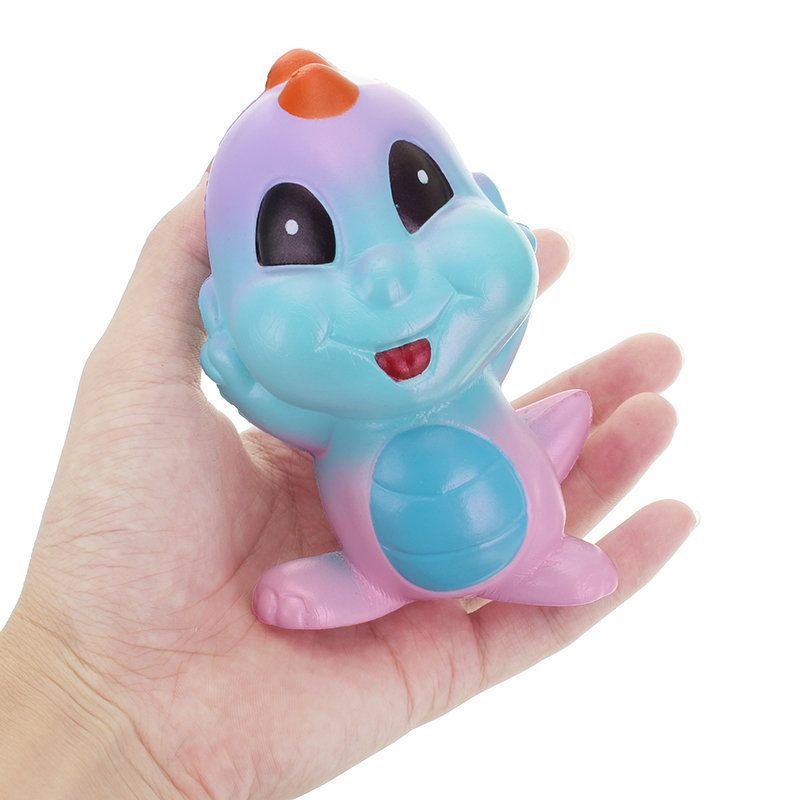 Yunxin Squishy Dinosaur Baby Skinnende Søt Sakte Stigende Med Emballasje Samling Gave Dekor Leke