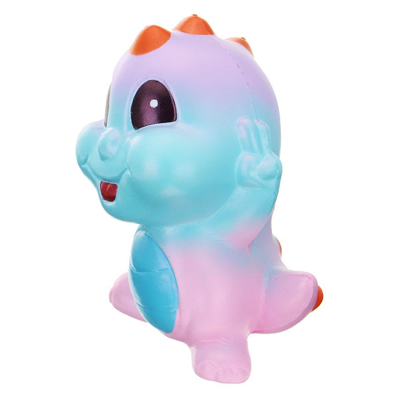 Yunxin Squishy Dinosaur Baby Skinnende Søt Sakte Stigende Med Emballasje Samling Gave Dekor Leke