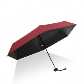 Vindtett Paraply Med Sol- Og Regnbeskyttelse Kompakte Bærbare Utendørs Reiseparaplyer For Menn Kvinner Barn