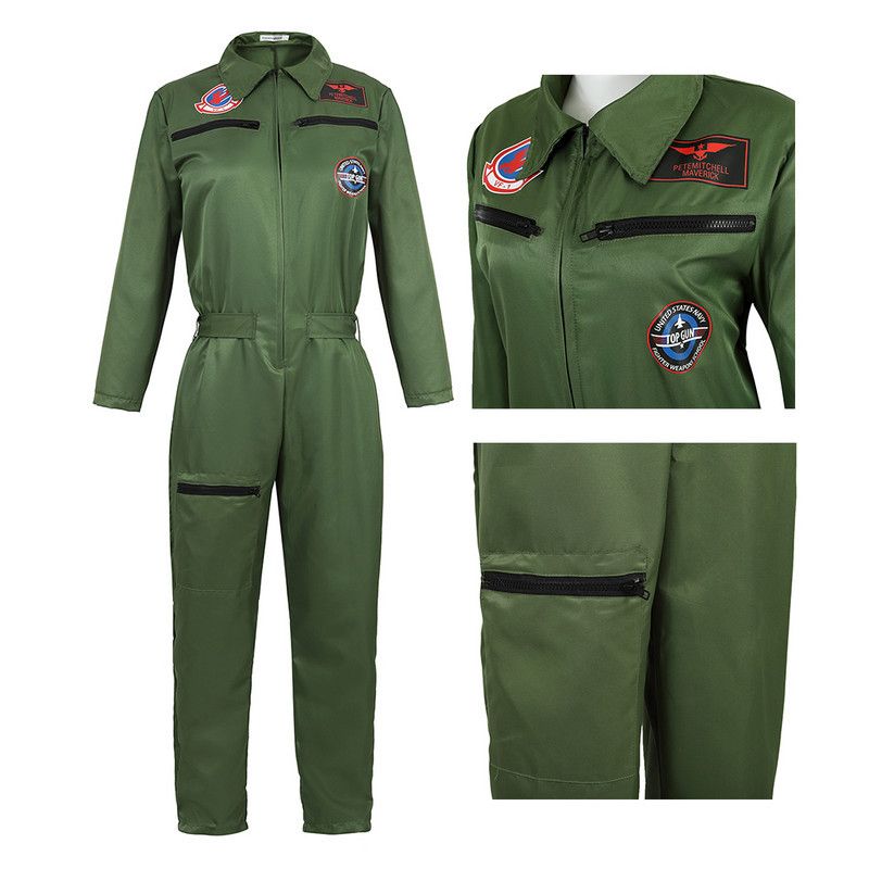 2023 European Adult Pilot Uniforms Barnas Dag Naturfag Undervisning Menn Og Kvinner Dress Up Clothes Cos