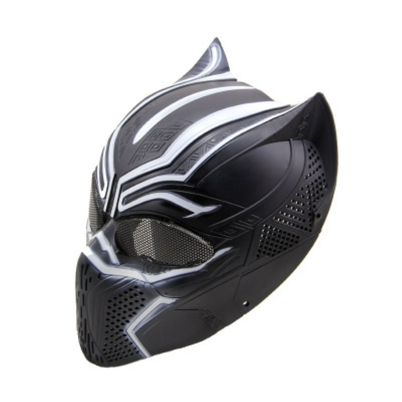 Black Panther Skull Mask Cs Field Protective Halloween Cosplay Ball