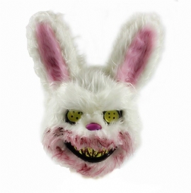 Bleeding Evil Killer Rabbit Horror Plush Mask Tiktok