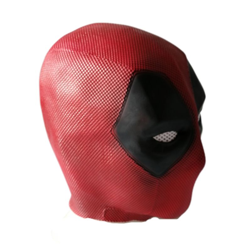 Dead Poor Wade Mask Hjelm Movie Vesion Latex Full Head Face Cosplay Rekvisitter Normal Størrelse