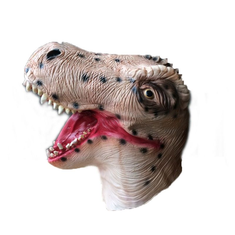 Dinosaur Mask Nyhet Halloween Jul Påske Kostyme Fest Masker Morsom Latex Animal Head