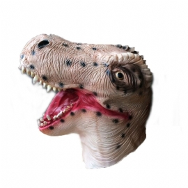 Dinosaur Mask Nyhet Halloween Jul Påske Kostyme Fest Masker Morsom Latex Animal Head