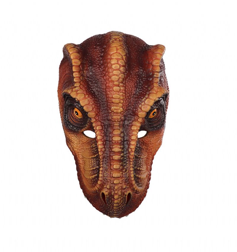 Halloween Dinosaur Tyrannosaurus Mask Carnival Party Dans Cosplay Rekvisitter Dekorasjon