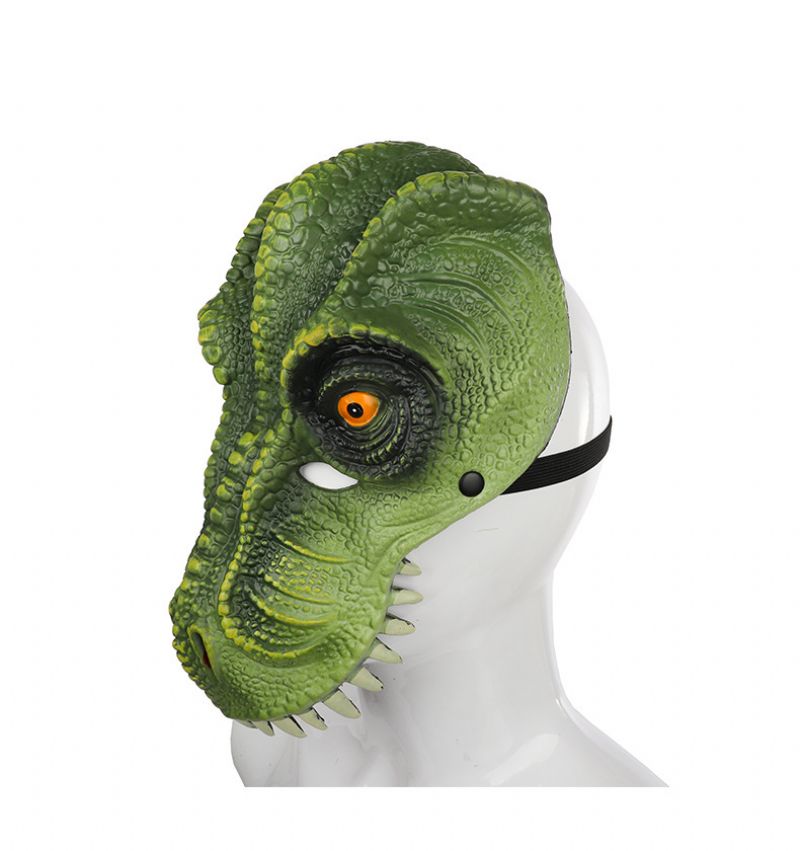 Halloween Dinosaur Tyrannosaurus Mask Carnival Party Dans Cosplay Rekvisitter Dekorasjon