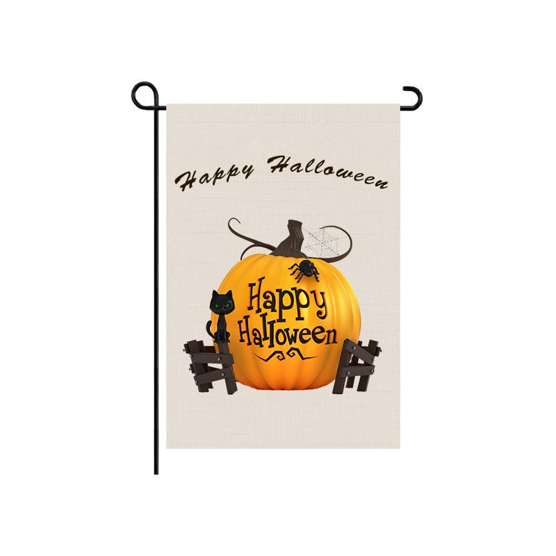 Halloween Hage Banner Pumpkin Ghost Nytt Produkt Jul Påske Hagedekorasjon