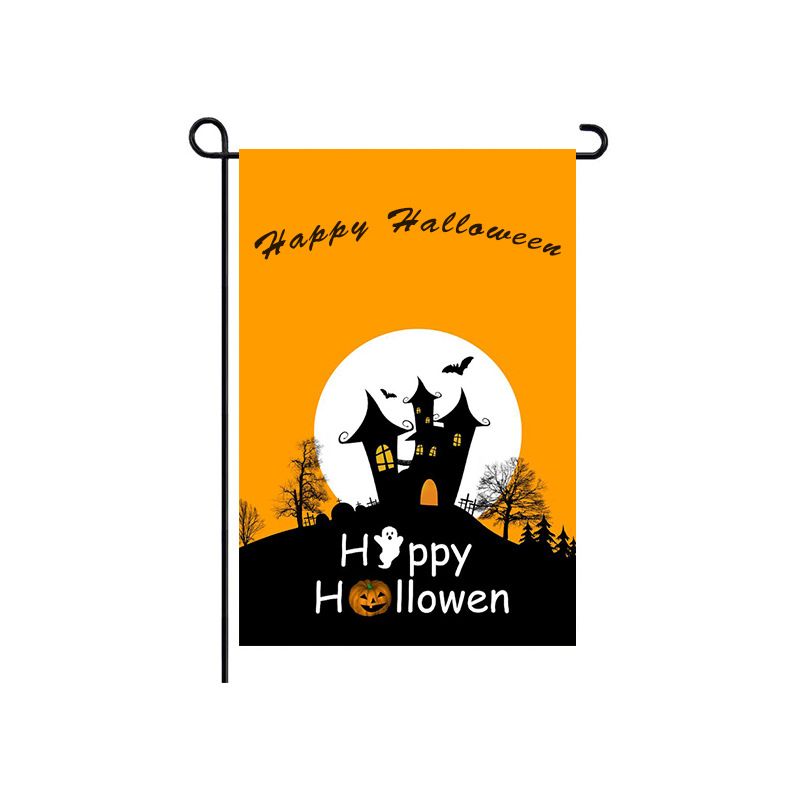 Halloween Hage Banner Pumpkin Ghost Nytt Produkt Jul Påske Hagedekorasjon