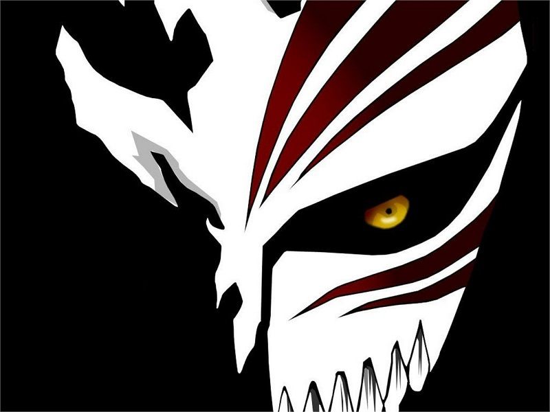 Japansk Anime Bleach Kurosaki Ichigo Cartoon Cosplay Mask