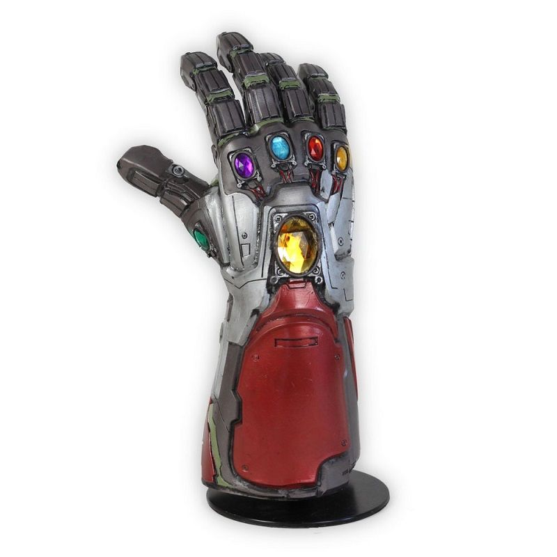 Legends Iron Man Tony Stark Infinity Gauntlet Gloves Film Prop