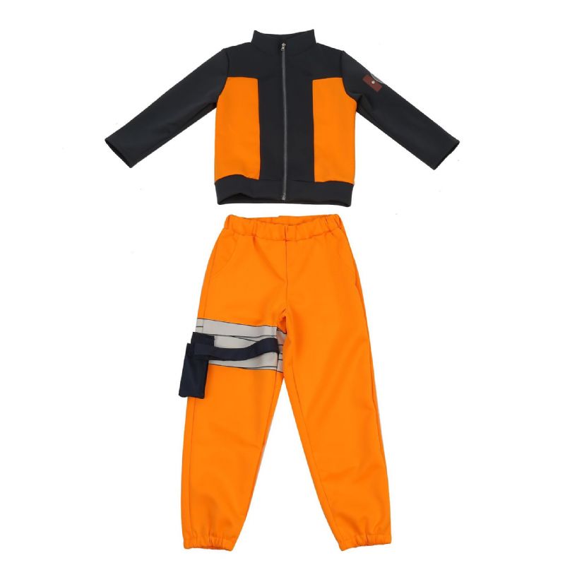 Naruto Uzumaki Barneanime Cosplay Halloween Party Performance Costume