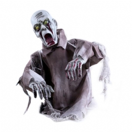 Ny Stil Swinging Ghost Ornament For Room Escape Decoration Large Size Zombie Toy Electronic Horrible Standing Dancing Rekvisitter