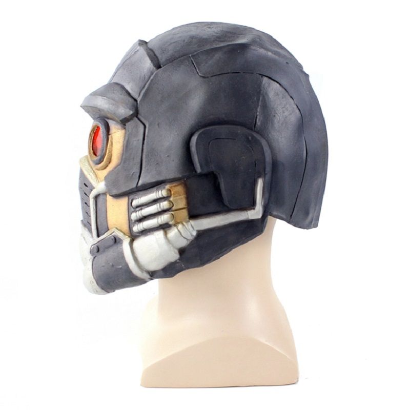 Nyeste Guardians Star Cosplay Lord Mask Lifesize Latekshjelm