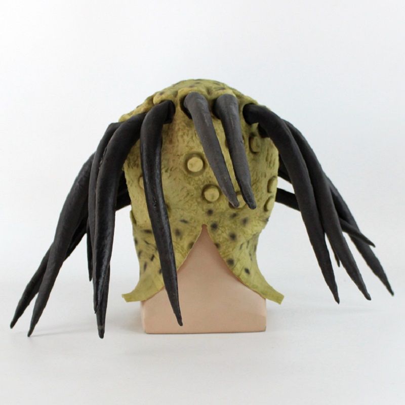 Predator Full Head Face Mask Hjelm Voksen Cosplay Kostyme Rekvisita Halloween Scene Show Party