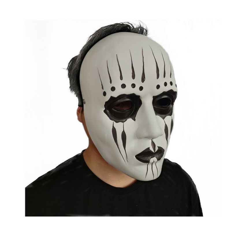 Samleobjekt Slipknot Band Mask Facebook Joey Trommeslager Rollespill Filmrekvisitter