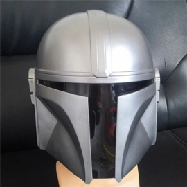 Star Wars Mandalorian Hjelm Pvc-maske Halloween Cosplay Makeup Kostyme Rekvisitter