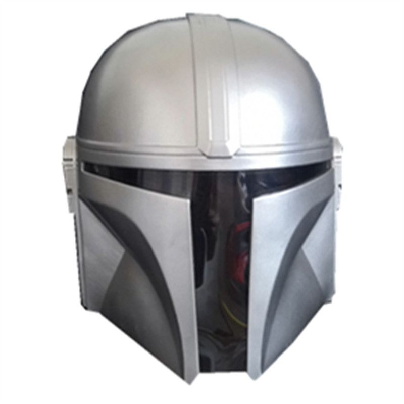 Star Wars Mandalorian Hjelm Pvc-maske Halloween Cosplay Makeup Kostyme Rekvisitter