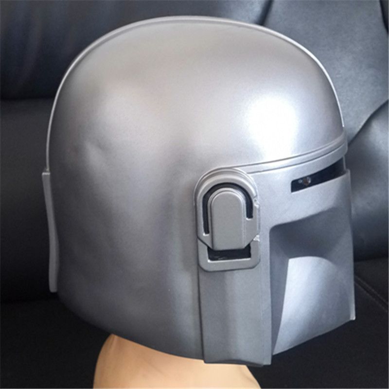 Star Wars Mandalorian Hjelm Pvc-maske Halloween Cosplay Makeup Kostyme Rekvisitter