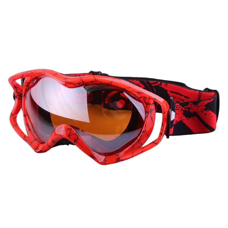 Stilig Skibriller Med Dobbel Linse Pc-linse Anti-vind Anti-dugg Øyebeskyttelse Snowboardbrille