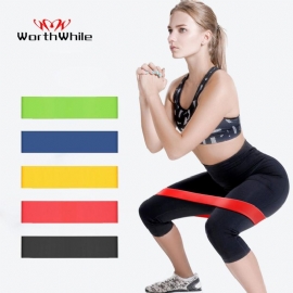 Worthwhile Gym Fitness Motstandsbånd Yoga Stretch Pull Up Assist Gummibånd Crossfit Trening Treningsutstyr