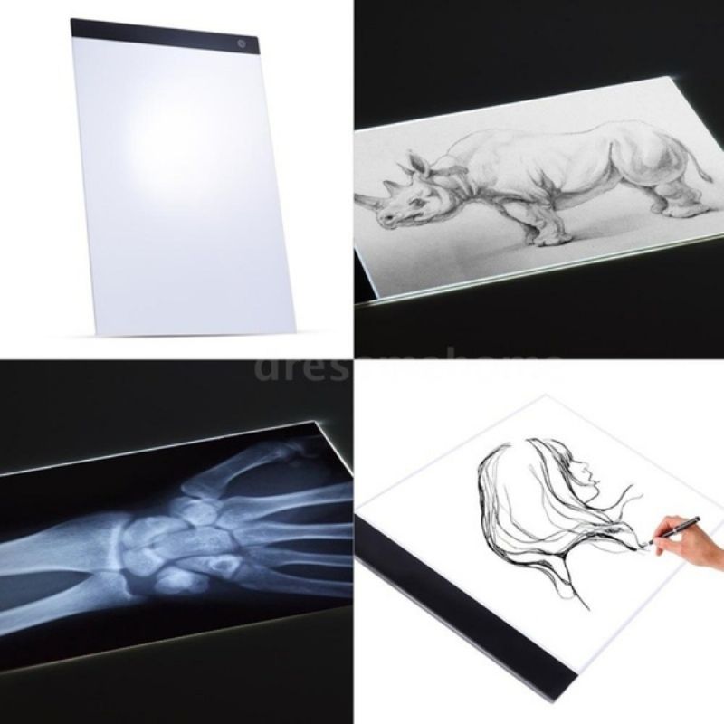 A4 Led Painting Tracing Board Kopi Pad Panel Tegning Tablet Art Artcraft Stencil