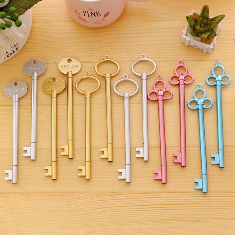 Chic Pen - Vintage Key Shape 0.38 mm Gel Ink Pen