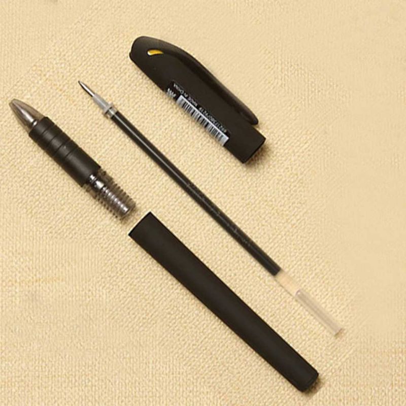 Nøytral Pen - Svart Mature Business Gel Pen Office Signatur Student Skriv 0.5 mm