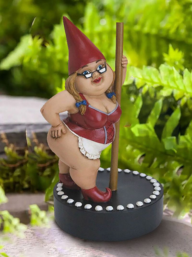 1 Pc Gnome Dverg Jul Thanksgiving Bursdagspynt Berømt Sanger Filmstjerne Dans Monroe Resin Hage Hjem Dekorasjon Festival Gave