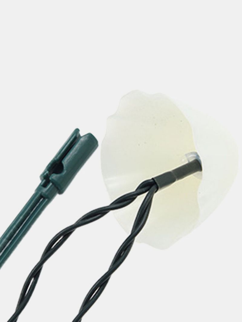 1 Stk 10/12/20/30 Led Solar String Light Hagedekorasjon Sopplys Vanntett Krans Terrassedekor Utendørs Lampe