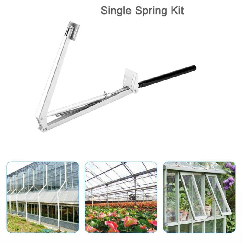 Automatisk Temperaturkontroll Vindusåpner For Green House Full Aluminium Antirust Enkel