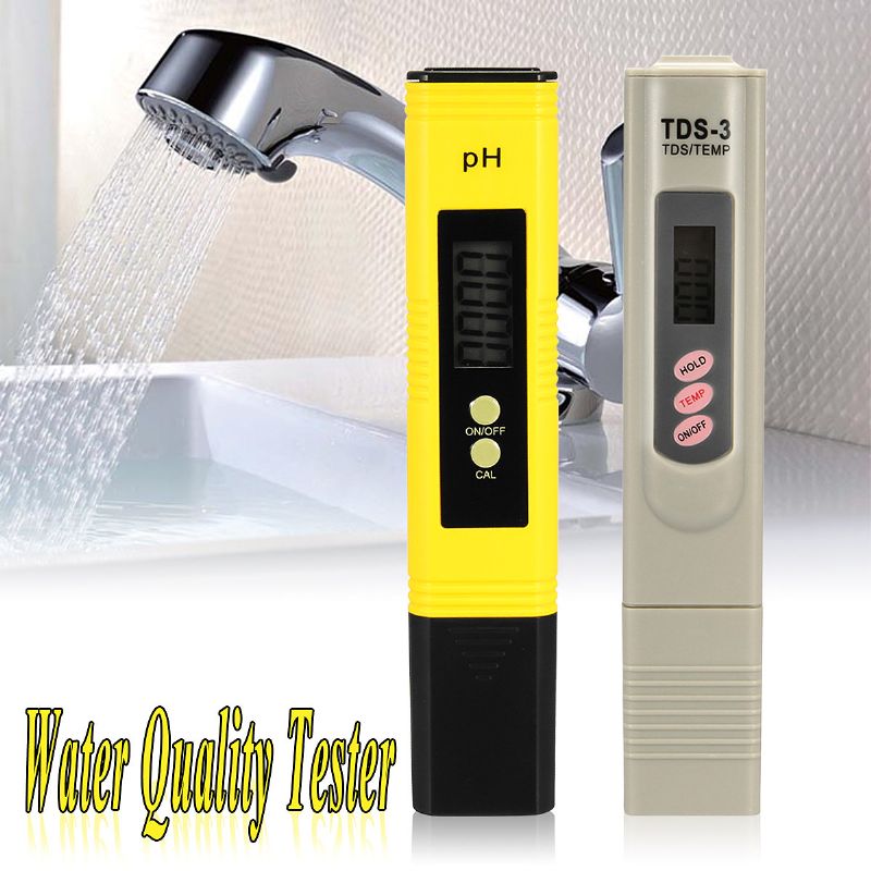 Ph Meter Test Pen Digital Electric Portable Water Hydroponics Aquarium Tester