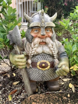 Pirat Victor Norsk Gnome Dvergstatue Harpiks Miniatyrfigurer Skulpturer Utendørs Hage Dekor Ornament