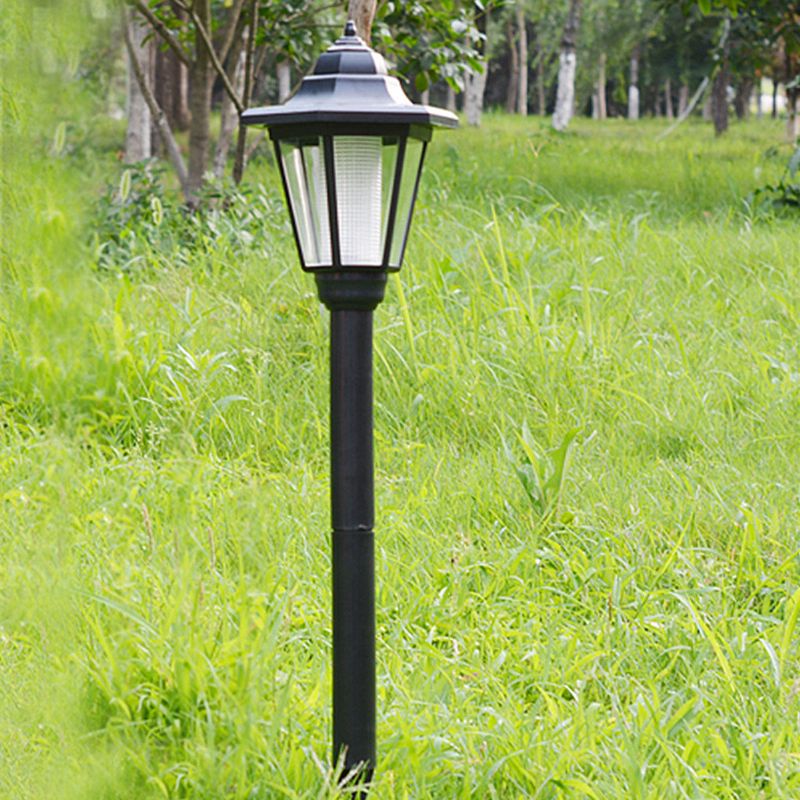 Solar Power Led Path Way Vegg Landskap Hage Gjerde Garden Light Post Outdoor